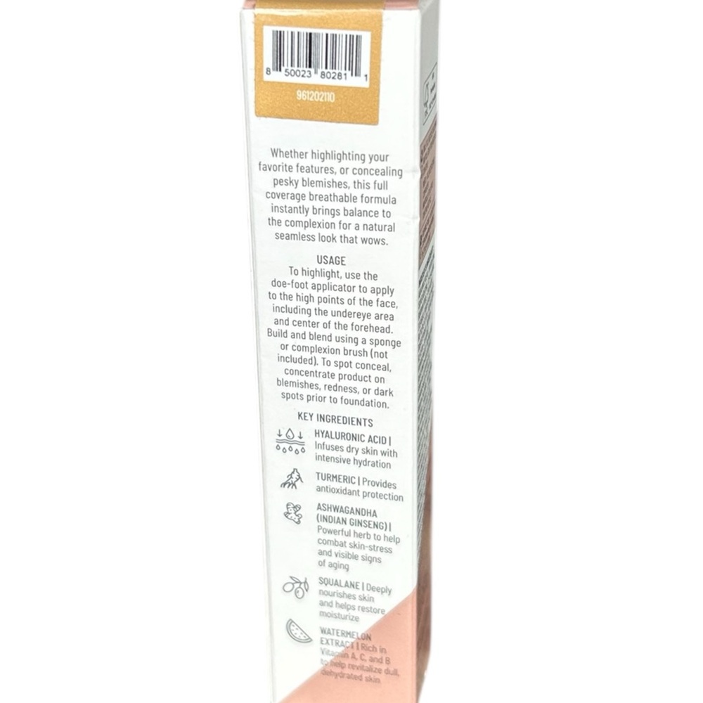 LYS Beauty Triple Fix Full Coverage Brightening Concealer - Golden Almond - Picture 2 of 4